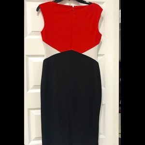 Nine West Dress Colorblock Dress